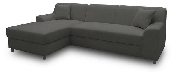 ROHOVÁ SEDAČKA, textil, tmavosivá MID.YOU - Sedačky, Online Only