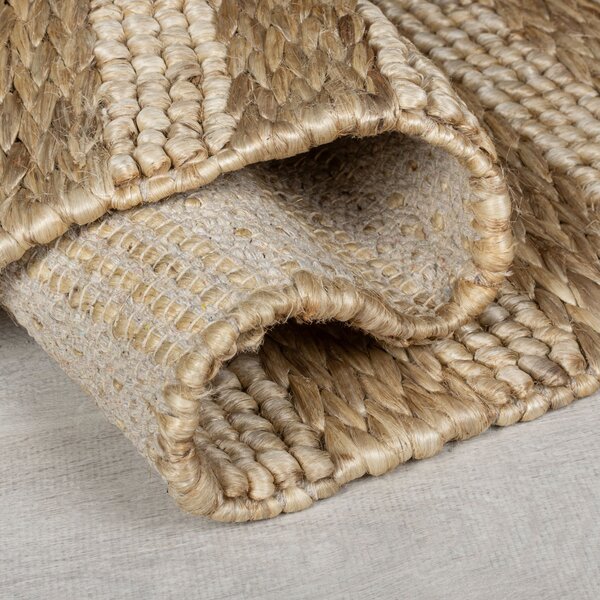 Flair Rugs , Behúň Drew Braid Stripe Natural, 60x230, béžová, chodba / predsieň