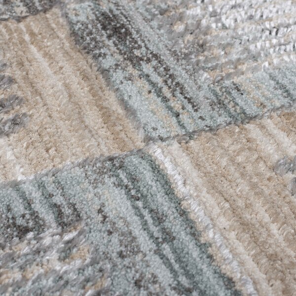 Flair Rugs, Behúň Evelyn Blocks Natural, 66x240, viacfarebná, obývacia izba