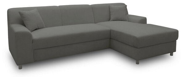 ROHOVÁ SEDAČKA, textil, tmavosivá MID.YOU - Sedačky, Online Only