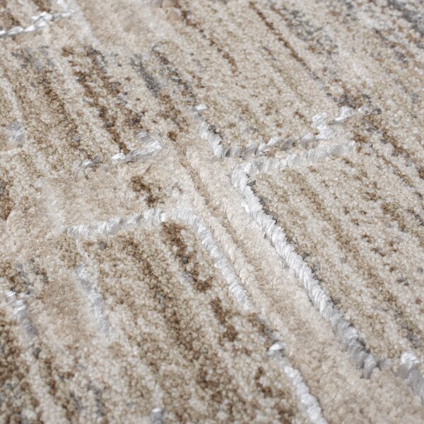 Flair Rugs , Kusový koberec Evelyn Matilda Natural, 120x170, béžová, obývacia izba