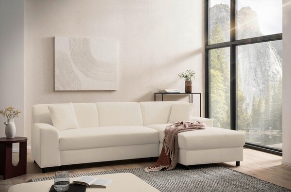 ROHOVÁ SEDAČKA, textil, béžová MID.YOU - Sedačky, Online Only