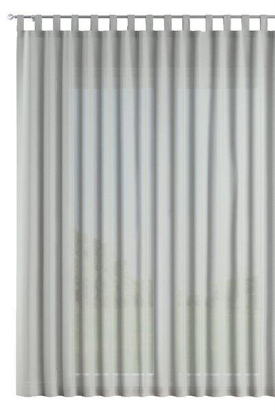 Záclona z voálu na pútkach farba produktu krémová látka polopriehľadný, zapletaná