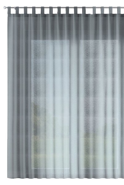 Záclona z voálu na pútkach farba produktu zelená látka polopriehľadný, zapletaná
