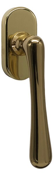 Balkónová kľučka COBRA ELEGANT (OLV - mosadz leštená), DK balkónová kľučka, COBRA OLV (mosadz leštená, lesklá)