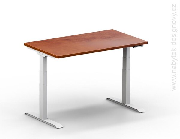Elektricky výškovo nastaviteľný stôl - Dĺžka: 120 cm, Hĺbka: 70 cm - ELITE 1270 (ELITE 1270 - stôl)