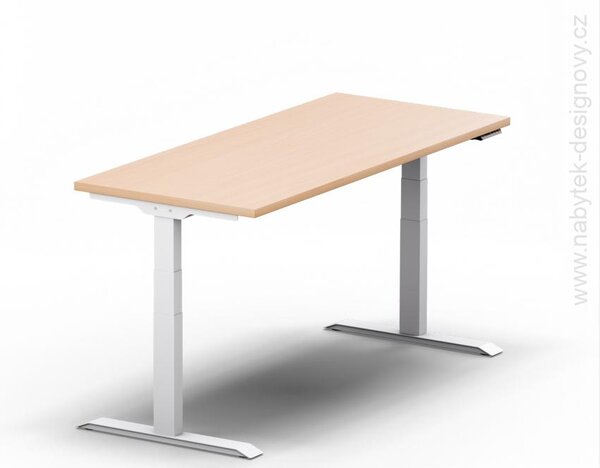Elektricky výškovo nastaviteľný stôl - Dĺžka: 160 cm, Hĺbka: 70 cm - ELITE 1670 (ELITE 1670 - stôl)