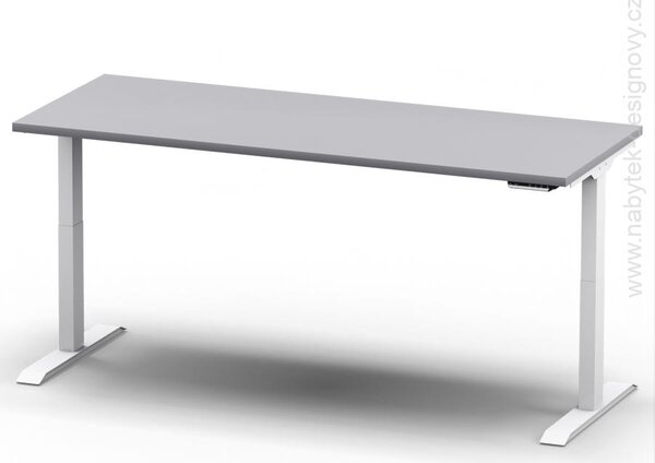 Elektricky výškovo nastaviteľný stôl - Dĺžka: 180 cm, Hĺbka: 70 cm - ELITE 1870 (ELITE 1870 - stôl)