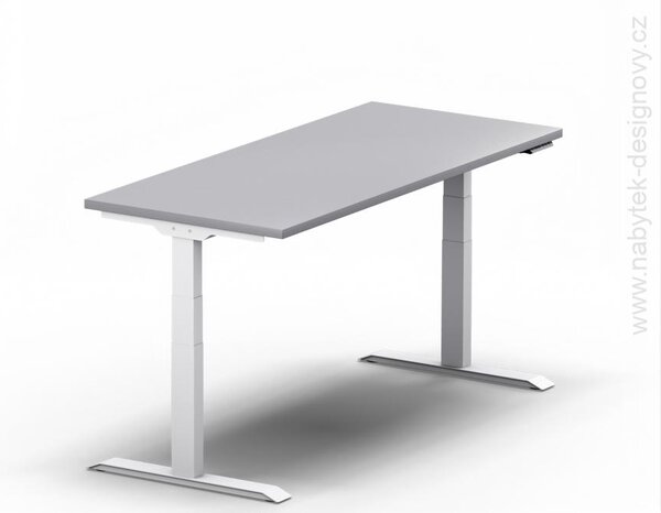 Elektricky výškovo nastaviteľný stôl - Dĺžka: 160 cm, Hĺbka: 70 cm - ELITE 1670 (ELITE 1670 - stôl)