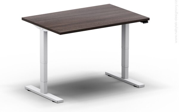 Elektricky výškovo nastaviteľný stôl - Dĺžka: 120 cm, Hĺbka: 80 cm - LEGEND 1280 (LEGEND 1280 - stôl)