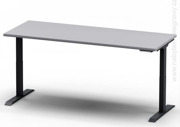 Elektricky výškovo nastaviteľný stôl - Dĺžka: 180 cm, Hĺbka: 70 cm - ELITE 1870 (ELITE 1870 - stôl)