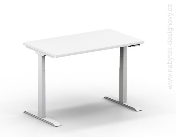 Elektricky výškovo nastaviteľný stôl - Dĺžka: 120 cm, Hĺbka: 70 cm - ELITE 1270 (ELITE 1270 - stôl)