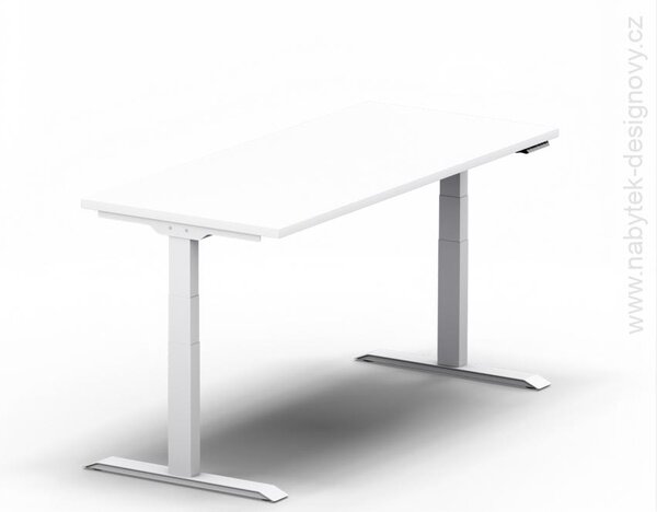 Elektricky výškovo nastaviteľný stôl - Dĺžka: 160 cm, Hĺbka: 70 cm - ELITE 1670 (ELITE 1670 - stôl)
