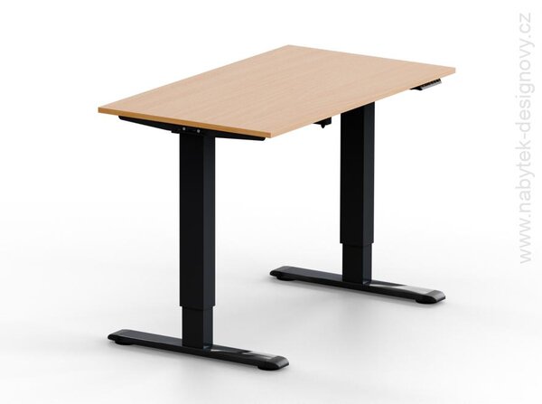 Elektricky výškovo nastaviteľný stôl - Dĺžka: 116 cm, Hĺbka: 67 cm - PRO 12 (PRE 12 - stôl)