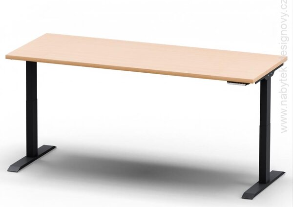 Elektricky výškovo nastaviteľný stôl - Dĺžka: 180 cm, Hĺbka: 70 cm - ELITE 1870 (ELITE 1870 - stôl)