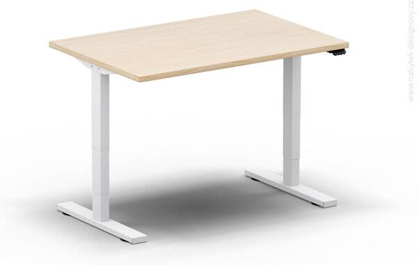 Elektricky výškovo nastaviteľný stôl - Dĺžka: 120 cm, Hĺbka: 80 cm - LEGEND 1280 (LEGEND 1280 - stôl)
