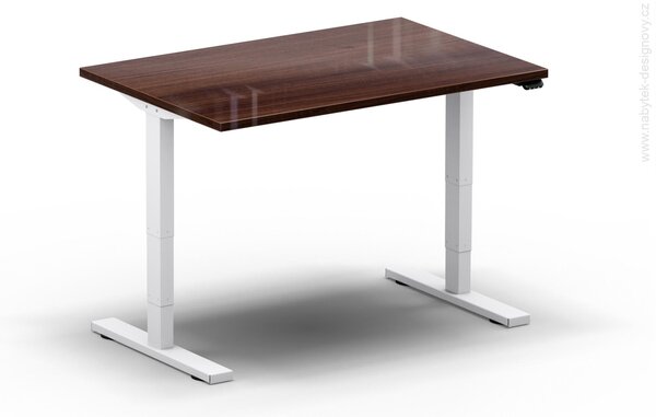 Elektricky výškovo nastaviteľný stôl - Dĺžka: 120 cm, Hĺbka: 80 cm - LEGEND 1280 (LEGEND 1280 - stôl)