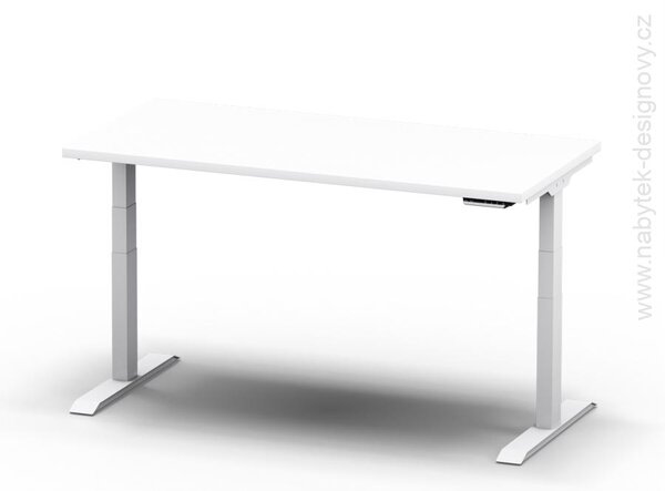 Elektricky výškovo nastaviteľný stôl - Dĺžka: 140 cm, Hĺbka: 70 cm - ELITE 1470 (ELITE 1470 - stôl)