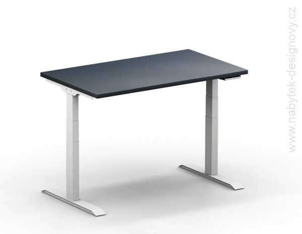 Elektricky výškovo nastaviteľný stôl - Dĺžka: 120 cm, Hĺbka: 70 cm - ELITE 1270 (ELITE 1270 - stôl)