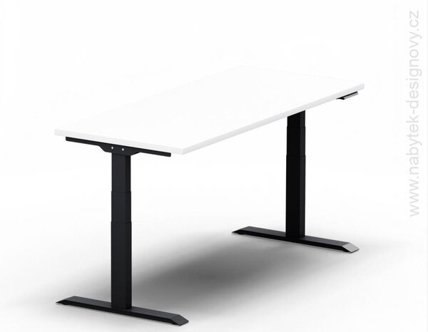 Elektricky výškovo nastaviteľný stôl - Dĺžka: 160 cm, Hĺbka: 70 cm - ELITE 1670 (ELITE 1670 - stôl)