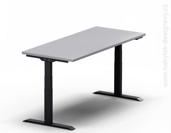 Elektricky výškovo nastaviteľný stôl - Dĺžka: 160 cm, Hĺbka: 70 cm - ELITE 1670 (ELITE 1670 - stôl)