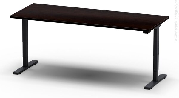 Elektricky výškovo nastaviteľný stôl - Dĺžka: 200 cm, Hĺbka: 80 cm - LEGEND 2080 (LEGEND 2080 - stôl)