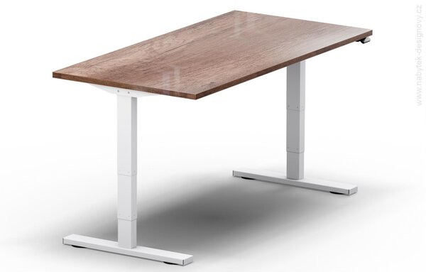 Elektricky výškovo nastaviteľný stôl - Dĺžka: 160 cm, Hĺbka: 80 cm - LEGEND 1680 (LEGEND 1680 - stôl)