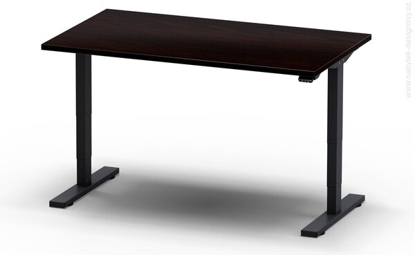 Elektricky výškovo nastaviteľný stôl - Dĺžka: 140 cm, Hĺbka: 80 cm - LEGEND 1480 (LEGEND 1480 - stôl)