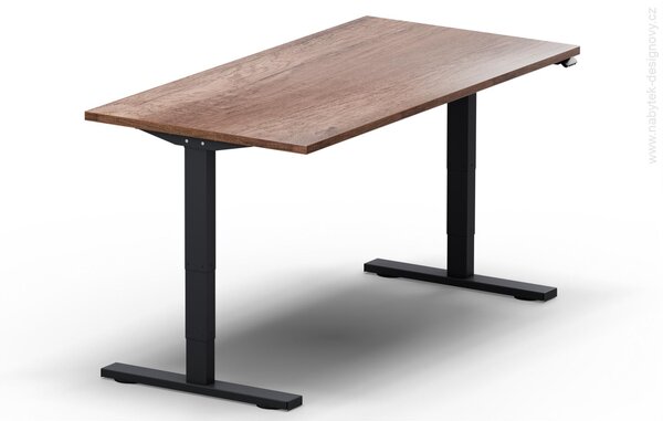 Elektricky výškovo nastaviteľný stôl - Dĺžka: 160 cm, Hĺbka: 80 cm - LEGEND 1680 (LEGEND 1680 - stôl)