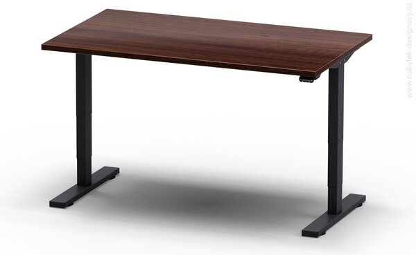 Elektricky výškovo nastaviteľný stôl - Dĺžka: 140 cm, Hĺbka: 80 cm - LEGEND 1480 (LEGEND 1480 - stôl)