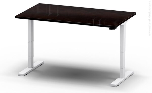 Elektricky výškovo nastaviteľný stôl - Dĺžka: 140 cm, Hĺbka: 80 cm - LEGEND 1480 (LEGEND 1480 - stôl)