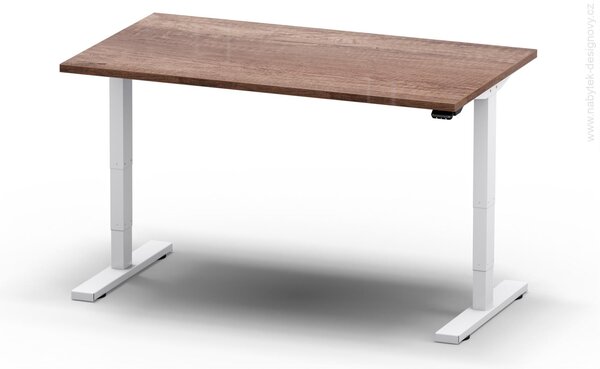 Elektricky výškovo nastaviteľný stôl - Dĺžka: 140 cm, Hĺbka: 80 cm - LEGEND 1480 (LEGEND 1480 - stôl)