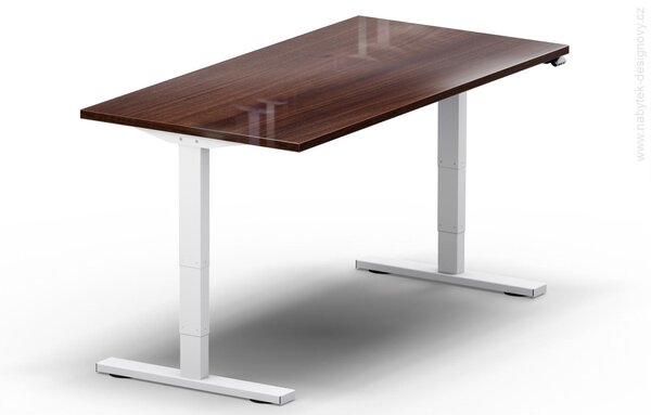 Elektricky výškovo nastaviteľný stôl - Dĺžka: 160 cm, Hĺbka: 80 cm - LEGEND 1680 (LEGEND 1680 - stôl)