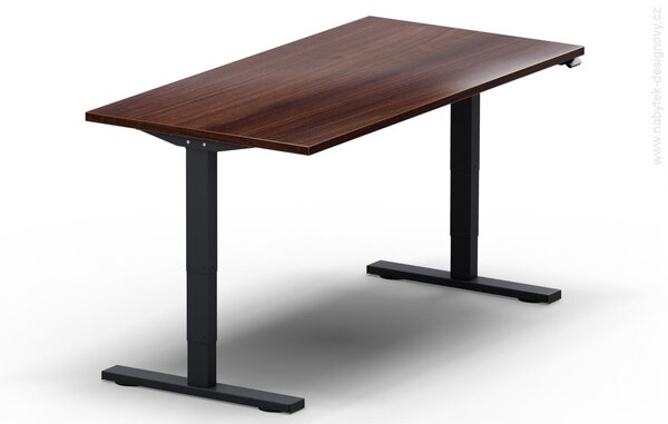 Elektricky výškovo nastaviteľný stôl - Dĺžka: 160 cm, Hĺbka: 80 cm - LEGEND 1680 (LEGEND 1680 - stôl)