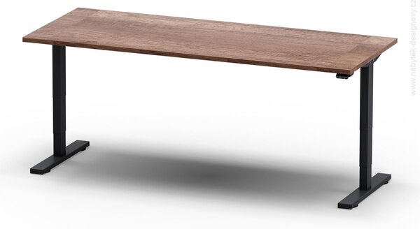 Elektricky výškovo nastaviteľný stôl - Dĺžka: 200 cm, Hĺbka: 80 cm - LEGEND 2080 (LEGEND 2080 - stôl)