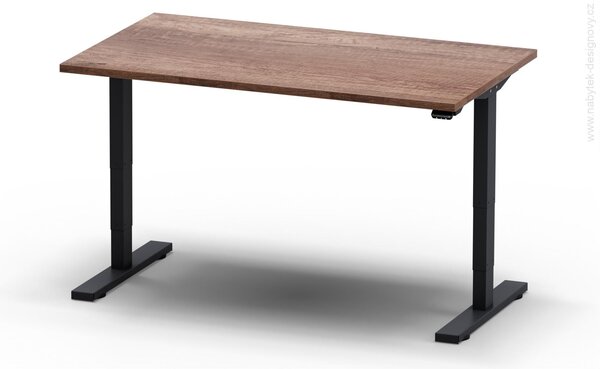 Elektricky výškovo nastaviteľný stôl - Dĺžka: 140 cm, Hĺbka: 80 cm - LEGEND 1480 (LEGEND 1480 - stôl)