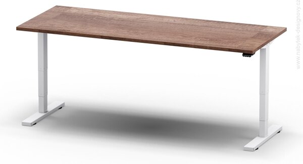 Elektricky výškovo nastaviteľný stôl - Dĺžka: 200 cm, Hĺbka: 80 cm - LEGEND 2080 (LEGEND 2080 - stôl)