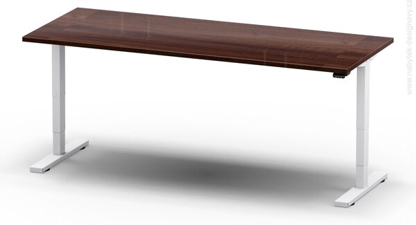 Elektricky výškovo nastaviteľný stôl - Dĺžka: 200 cm, Hĺbka: 80 cm - LEGEND 2080 (LEGEND 2080 - stôl)