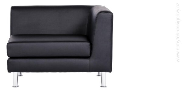 Pohovka rohová NOTRE DAME CORNER 1L (jednomiestne luxusné sofa pre rohové zostavy (Ľavá), určené pre kancelárske a komerčné priestory)