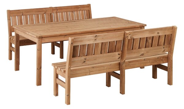 Záhradný set z masívu ThermoWood - PROWOOD - SET L10 - Samostatný set
