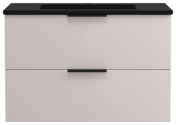 SKRINKA S UMÝVADLOM, kašmírová, kašmírová, 80 cm Held - Kúpeľňové skrinky, Online Only