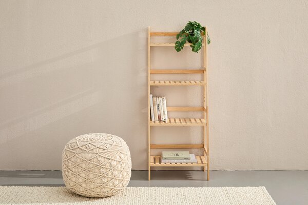REGÁL, prírodná farba, 48/123/32.5 cm Carryhome - Online Only drobný nábytok, Online Only