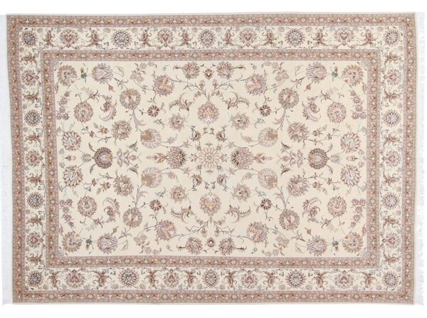 Originál veľký perzský koberec Tabriz 50 raj 2,50 x 3,50 m