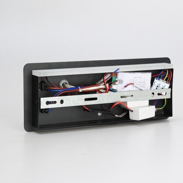 Immax 08288L-LED Nástenné sviet. s pol., USB a bezdr. nab. LED/3W/230V + LED/3W