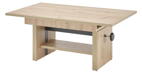 KONFERENČNÝ STOLÍK, dub artisan, kompozitné drevo, 110-150/65/48-63 cm MID.YOU - Stolíky do obývačky, Online Only