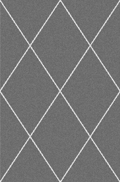 Koberec Royal Rhombs dark grey/cream 160x230cm