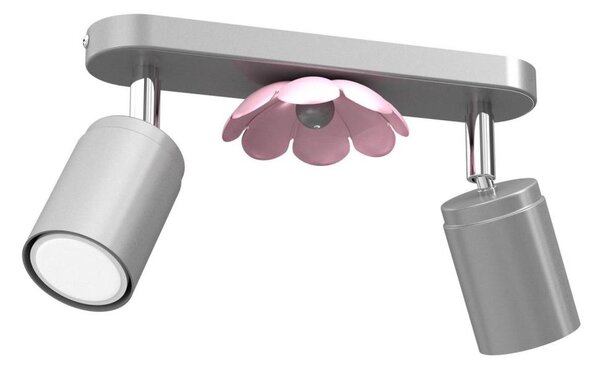 Bodové svietidlo FLOWER 2xGU10/8W/230V matný chróm