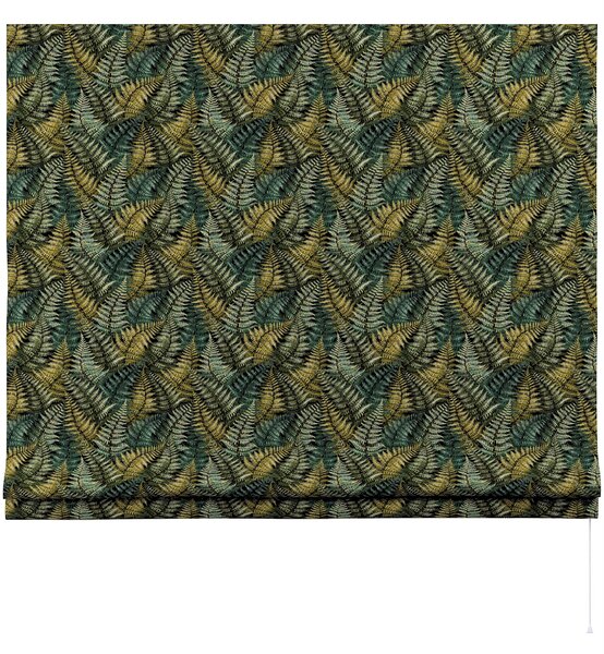 Rímska Roleta Bari farba produktu zelená látka zapletaná, vzorované