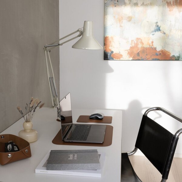 Miiko Design Podložka pod myš, recyklovaná koža / hnedá