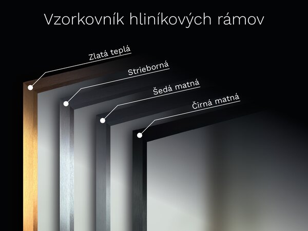 Zrkadlo s rámom B8